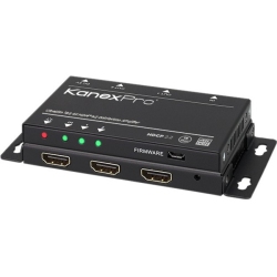 KANEX Pro Ultraslim 4K HDMI 1X2 Splitter W/ 4:4:4 Color Space & 18G