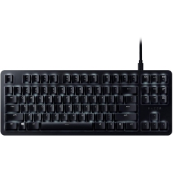 RAZER USA Blackwidow Lite Mechanical Tenkeyless Keyboard: Key Switches - Tactile & Silent - White Individual Key Lighting - Compact Design