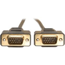 TRIPP LITE 6Ft VGA Monitor Cable Molded Shielded HD15 M/m 6' In Gold