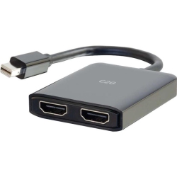 CABLES TO GO C2G Mini Displayport to HDMI Monitor Splitter - 2 Port K HDMI Mst Hub