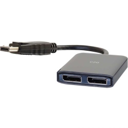 CABLES TO GO C2G Displayport to Displayport X2 Monitor Splitter - 4K Displayport Mst Hub