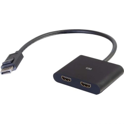CABLES TO GO C2G Displayport to HDMI Monitor Splitter - 2 Port 4K HDMI Mst Hub
