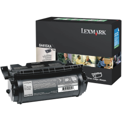LEXMARK T644|64415Xa High Yield Original Toner Cartridge For: T644 Series In Black
