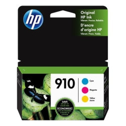 HP 910 Cmy Inkjet Catridge 3 Pack - (3Yn97An#140)