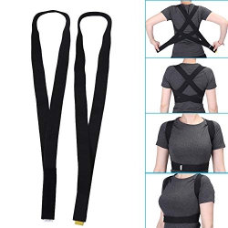 YOTOWN Back Support Posture Corrector, Adjustable Posture Corrector Lumbar Waist Shoulder Corset Spine Support Posture