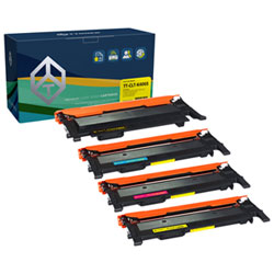 Cartouche D'encre En Poudre Noire Et Couleur De Ttoner Pour Samsung (Tt-406S) - Paquet De 4