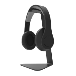 KANTO H1 Universal Headphone Stand With Silicone Padding In Black
