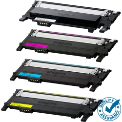 PRINTER PRO 4 Colors Set- Samsung 406/clt-406/clt406S Bk/m/y/c Toner Cartridge-Samsung Printer Clp-365/clx-3305/c410