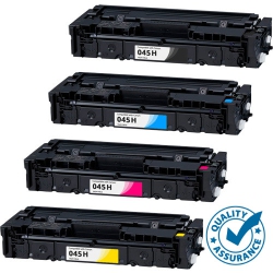 PRINTER PRO 4 Colors Set- Canon 045H/canon-045H/045 Bk/m/y/c Toner Cartridge-Canon Printer Imageclass 612/632/634