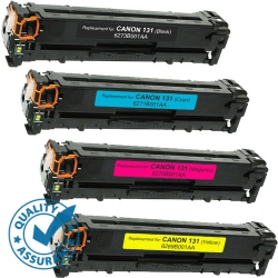 PRINTER PRO 4 Colors Set-Canon 131/canon-131 Bk/m/y/c Toner Cartridge- Canon Printer Imageclass Lbp7110/mf624/mf628/mf8280