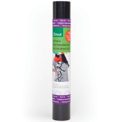 CRICUT Iron-On Glitter Vinyl 12"x19" Roll-Black