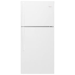 Réfrigérateur À Congélateur Supérieur 19,2 Pi³ 30 Po De Whirlpool - Blanc - Bo - Endommagé