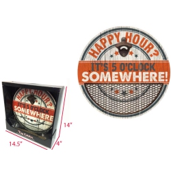 LUCKY IMPORTS Bottle Cap Catchers- Happy Hour