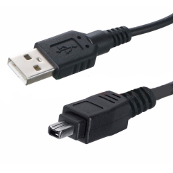 GLOBALTONE 01145 Ieee 1394 Firewire 6Pin 2USB 6 Ft In Black
