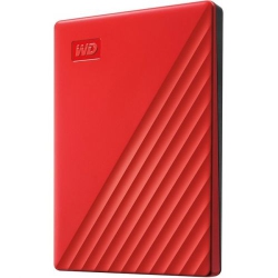 WESTERN DIGITAL Wd My Passport Wdbyvg0020Brd-Wesn 2 Tb Portable Hard Drive - External - In Red