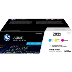 HP 202X Toner Cartridge - Cyan, Magenta In Yellow