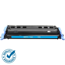 PRINTER PRO HP 124A (Q6001A) Toner Cartridge for HP Printer Color Laserjet 2600N 1600 2605 1015 1017 In Cyan