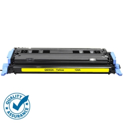 PRINTER PRO HP 124A (Q6002A) Toner Cartridge for HP Printer Color Laserjet 2600N 1600 2605 1015 1017 In Yellow