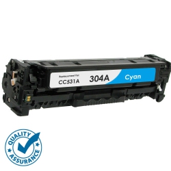 PRINTER PRO HP 304A (Cc531A) Toner Cartridge for HP Printer Color Laserjet Cp2025, Cm2320 In Cyan