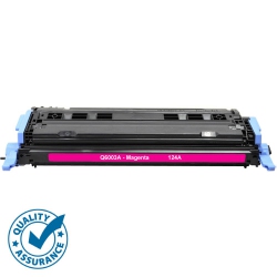 PRINTER PRO HP 124A (Q6003A) Toner Cartridge for HP Printer Color Laserjet 2600N 1600 2605 1015 1017 In Magenta