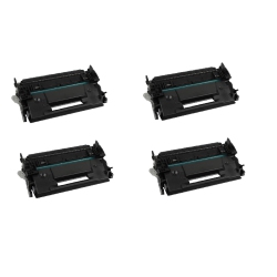 ICC Compatible 4 Pack HP Cf226X High Yield Toner Cartridge In Black