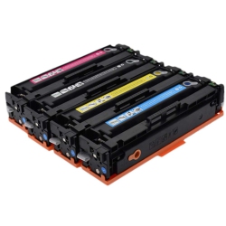 ICC Compatible HP Cf210A Cf211A Cf212A Cf213A Cmyk Compatible Toner Set