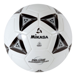 MIKASA Serious Soccer Ball (Black/white, Size 3)