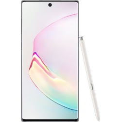 SAMSUNG Refurbished (Excellent) - Galaxy Note10 256GB Smartphone - Aura - Unlocked - Certified Refurbished In White