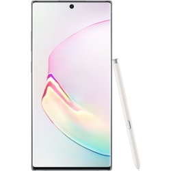 SAMSUNG Refurbished (Excellent) - Galaxy Note10+ 256GB Smartphone - Aura - Unlocked - Certified Refurbished In White