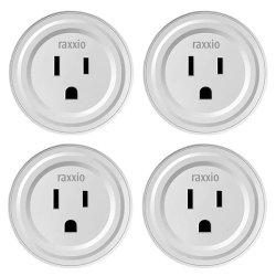 RAXXIO Smart Plug Wifi Outlet With Wireless Control (Pack Of 4)