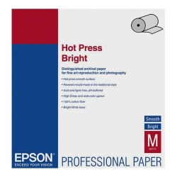 EPSON 44"x50' Hot Press Bright Paper Roll - (S042335)