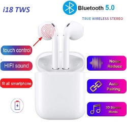 CSMART 【】 Tws Wireless Bluetooth Auto Pairing Touch Control Stereo Air_Pods Earbuds Earphones Headsets Headphones for Samsung Iphone