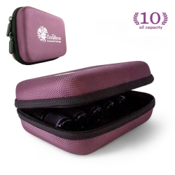 FLORAVERVE Essential Oils Portable Carrying Case (Holds 10PCs 5, 10Ml & Roll-Ons)