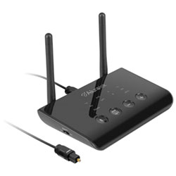 Aluratek Universal Bluetooth Optical Audio Receiver & Transmitter (ABCD54F)