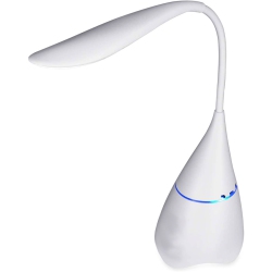 ESCAPE Tl913Bt Adjustable Intensity Touch Lamp + Wireless Speaker In White