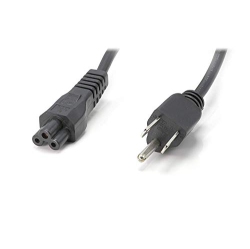 THE CIMPLE CO - Ac Power Cord (3 Prong) | Black, 6 Feet | Premium Quality Copper Wire Core - Mickey Mouse for Laptops