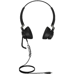 JABRA Engage 50 Stereo On-Ear Noise Cancelling Headset With Mic - - (5099-610-189) In Black