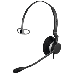JABRA Biz 2300 Qd Mono On-Ear Noise Cancelling Headset With Mic - - (2303-820-105) In Black