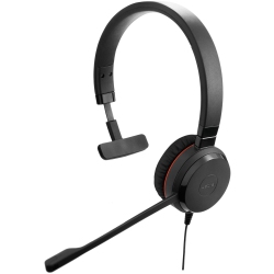 JABRA Evolve 30 Ii Uc On-Ear Noise Cancelling Headset With Mic - - (5393-829-309) In Black