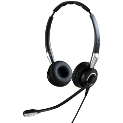 JABRA Biz 2400 Ii Qd Noise Canceling Headset - Stereo - Quick Disconnect With Mic - - (2489-820-209) In Black