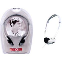 MAXELL HP 200 On-Ear Noise Cancelling Headphones - Silver/black - (190318)