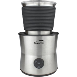 BRENTWOOD APPLIANCES Ga-402S 15-Ounce Cordless Electric Milk Frother, Warmer And Hot Chocolate Maker