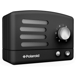 POLAROID Pbt530 Retro Wireless Bluetooth Speaker In Black