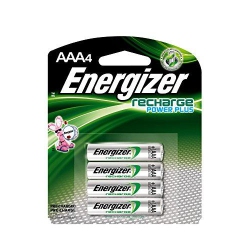 ENERGIZER Nh12Bp-4 Rechargeable Nickel Metal Hydride Aaa Battery, 4-Count, Pack Of 4