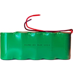 POWER PORTABLE 6 Volt Nimh Battery Pack (10000 Mah) With Leads
