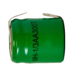 POWER PORTABLE 25-Pack 1/3 Aa Nimh Batteries With Tabs (300 Mah)