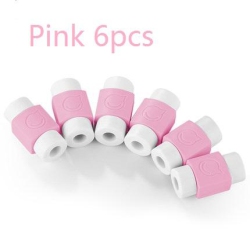 UGREEN Data Cable Tail Protection Sleeve 6PCs In Pink