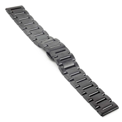 STRAPSCO Metal Watch Band Strap for Samsung Galaxy Watch - 20MM - for 42MM Galaxy Watch - In Black