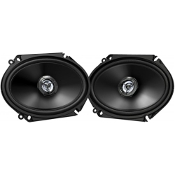JVC Cs-Dr6821 6 X 8" 2-Way Coaxial Stereo Speakers 300W, for Car In Black