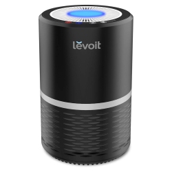 LEVOIT Air Purifier for Home Smokers Allergies And Pets Hair, True Hepa Filter, Quiet In Bedroom, Lv-H132 In Black